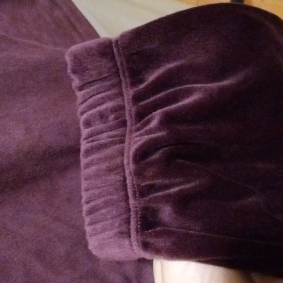 Joy S velour warm-up suit pants and top - Picture 8 of 8